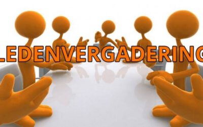 Donderdag 30 januari is de Algemene ledenvergadering, kom ook!